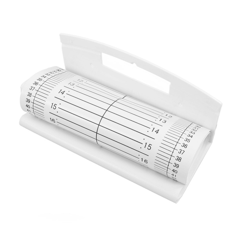 Infant Measure Mat Baby Height Measuring Ruler Washable Collapsible Household