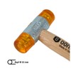 Dönges Non-rebound Soft Hammer with Painted Ash Handle, Diameter 22