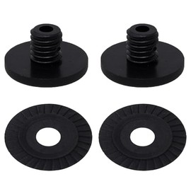 BaySedy Folding Umbrella Male 8mm Auto Open and Close Folding Umbrella: Folding Umbrella Tip Screw, Umbrella, Rain Gear, Umbrella Repair Supplies-Umbrella Accessories 8mm Set of 2 with Black