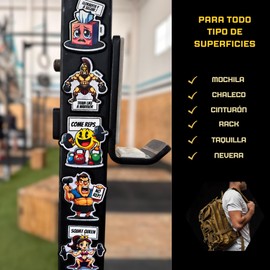 THEYET Velcro CrossFit Patch Embroidered and Magnet for Military Backpack and Vest Accessories for Gym and Cross Training Airsoft Backpack for Men and Women (One Lloradita and a Follows)