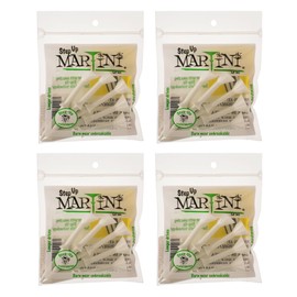 Martini 3 1/4" Step-Up Golf Tees - 4 Pack (20 Tees) (White)