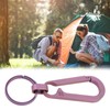 Lightweight Titanium Alloy Key Chain Waist Hanging Keyring Outdoor Climbing