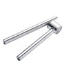AIMALL Premium Stainless Steel Garlic Press, 7.09-inch Long Handle Garlic