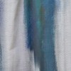 DesignQ Curtains 'Blue Glam Texture I' Curtains for Bedroom, Curtains