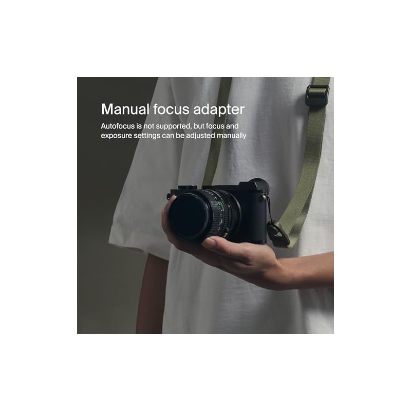 Urth Adaptador de Objetivo Compatible con Leica R a M4/3