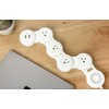 Flexible Surge Protector Power Strip, 6 Feet Long Cord 4