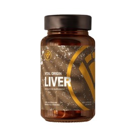 Beef Liver Capsules | Regenerative Grass-Fed & Finished | Natural Iron, B2, B9 & B12 Vitamins | Energy, Mood, Skin | 120 Capsules
