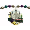 Cathedral, Street Car, Masks, Bourbon St Mardi Gras Beads Party