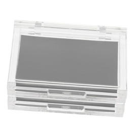 VICASKY 2pcs Magnetic Empty Eyeshadow Palette Versatile Makeup Organizer for Travel Contour Blush and Highlight Applications