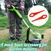 30 Pcs Plastic Grass Trimmer Blades, Cordless Strimmer Blades 83