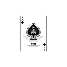 SOLOMAGIA Honeybee Elite Edition (Blue) Playing Cards - Magic Tricks and Props