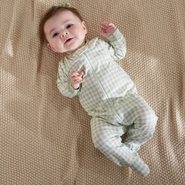 Gerber Baby Girls' 4-Pack Sleep 'N Play Footie, Daisy, 0-3 Months