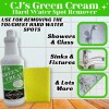 Janitorial Outlet water spot remover glass CJ’s green cream Hard