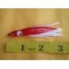 Unbranded 50 PCS. 3" (7.5cm.) BLUE SQUID SKIRT HOOCHIES, OCTOPUS