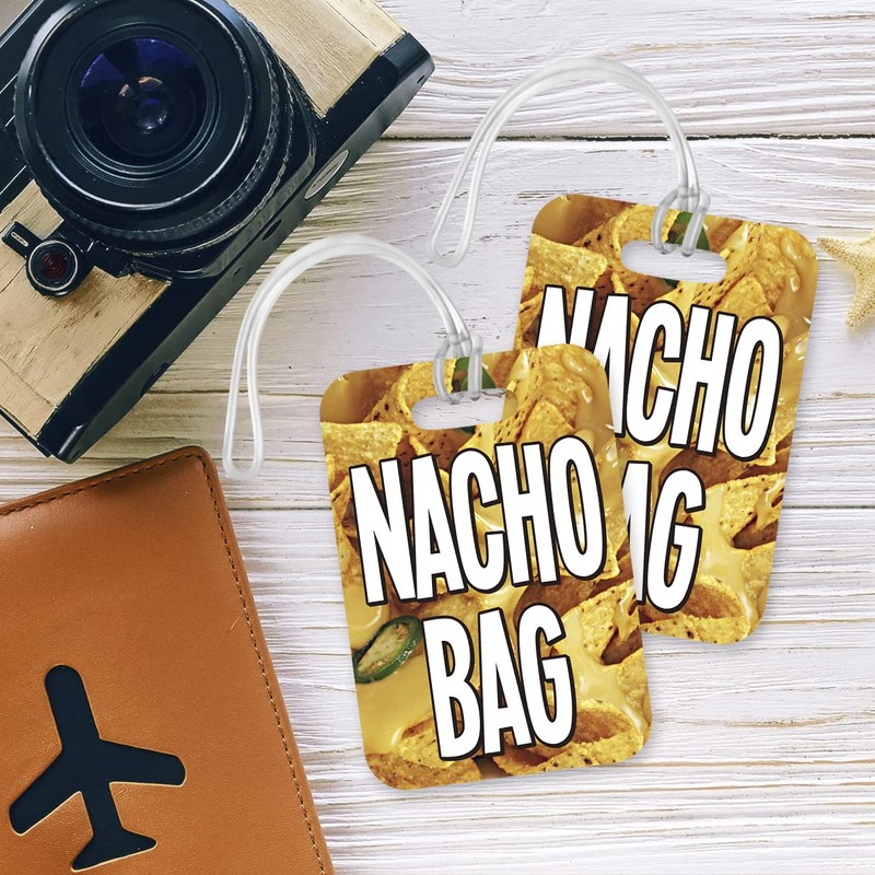 LT070 Nacho Bag Novelty Funny Unique Designer Gift Glossy Plastic