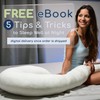 Contour Swan Body Pillow w/Pillowcase Cool XL - As Seen