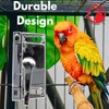 Bonka Bird Toys 30001H Half Circle Lock for Bird Cages,