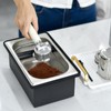 Espresso Knock Box, Stainless Steel Coffee Knock Box Large Capacity