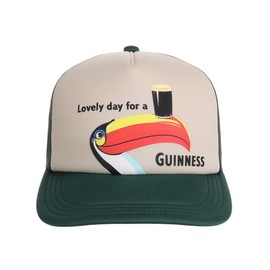 Adjustable Tan Guinness Foam Trucker Cap by Lids