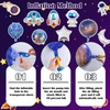Space 3rd Birthday Decorations for Boys - 11PCS Set With