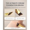 Desert Oak Series Flat Top Foundation Brush - 20mm Ultra-Thin