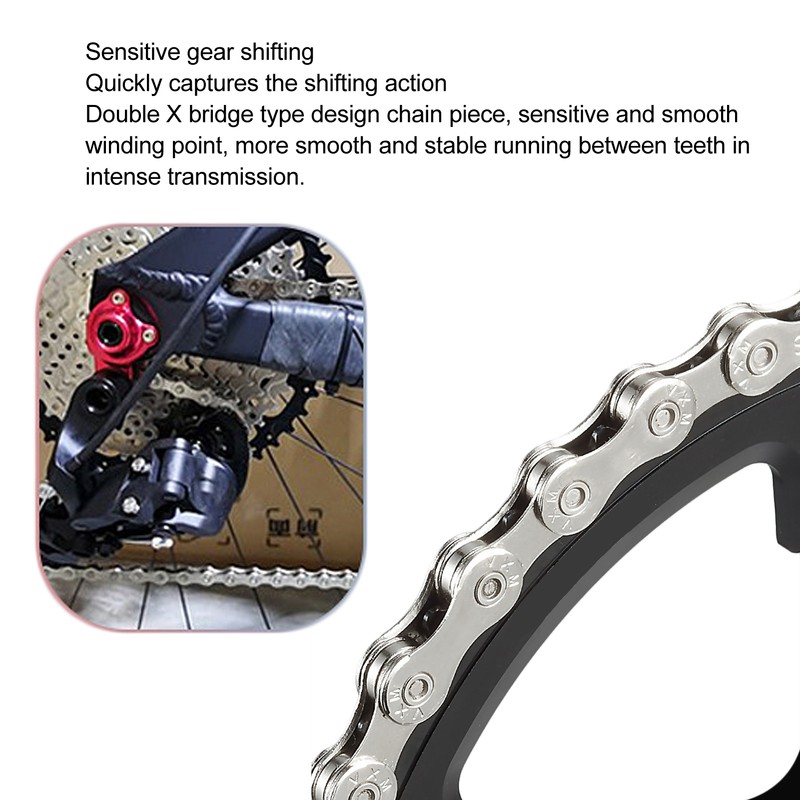 Bike Variable Speed Chain 10 Speed Carbon Steel High Rigidity