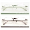 Air Leader (Senior Glass) Round Green Gray 2.5
