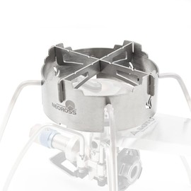 NEOROSS SOTO ST-340 ST-310 ST-330 Iwatani Junior Compact Burner, CB-JCB, Micro Camping Stove, FW-MS01, Compatible with Various Burners, Full Titanium, TITANIUM GEAR with Storage Case