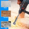 STFALI SDS Plus Chisel, SDS Drill Demolition Bushing Tool Bit,