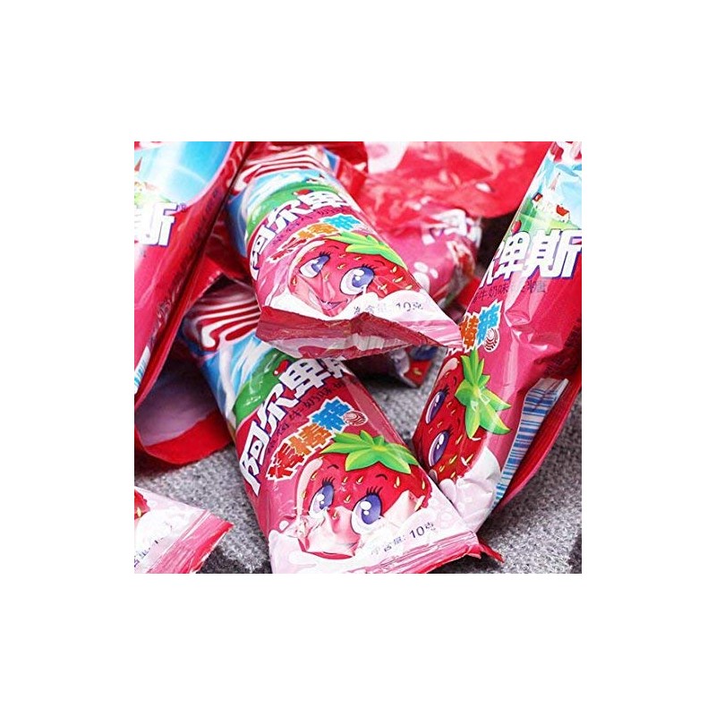 Shanghai Specialty: Bufandi Alps or Alpenliebe Lollipop Hard Candy 200g/7.1oz