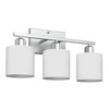 Dekang Bathroom Light Fixtures Over Mirror Brushed Nickel, Rustproof 3-Light