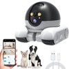 Denash Pet Camera Home Security Camera,1080P Indoor Movable Cameras,2 Way