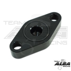Billet YFZ 450 / 450R/X Parking Brake Block Off Black (all years)