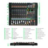 MICNAUX Audio Mixer 8 Channel Professional Mixer Console with 320