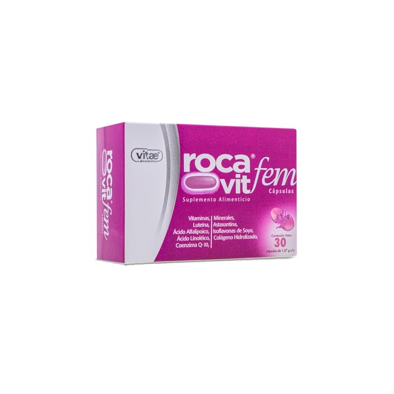 ROCA VIT FEM 30 CAP 1.07G C/U