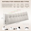 Shuyeon Wedge Pillow Headboard Triangular Bed Wedge Pillow for Headboard,