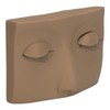 Eyelash Practice Mannequin Face Silicone Lash Mannequin Head with Double