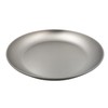 RISON-Titanium Round Camping Plate Titanium Plate Outdoor Ultra Light Camping