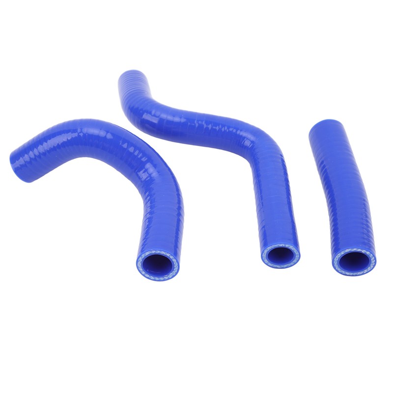 3PCS Silicone Radiator Coolant Hose Pipe Kit Stable Connection Leak