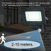Human Sensor LED Flood Light 50W IP66 Waterproof 6000K Outdoor