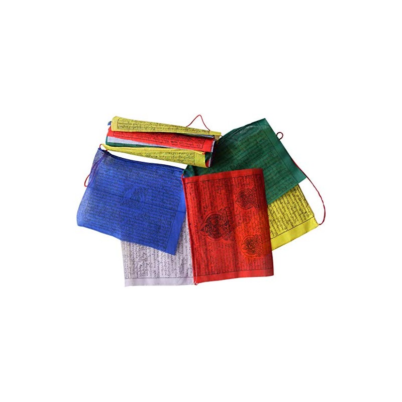 FAIR TRADE NEPALESE TIBETAN BUDDHIST WIND HORSES PRAYER FLAGS -