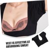 Healeved 5pcs Armpit Sweat Pad for Women Breathable Underarm Vest