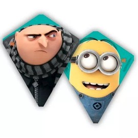 X-Kites FlipFlop Despicable Me Reversible 30 Inch Poly Diamond Kite