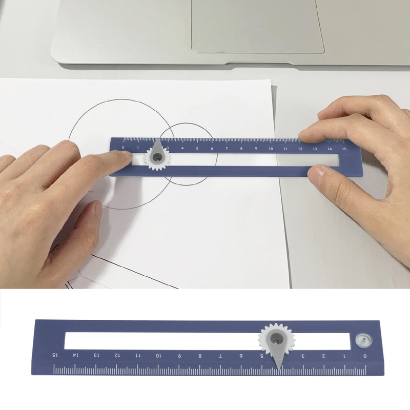 Drawing ToolMath Classroom Supplies Student Drawing Compass Straightedge Learning Tool