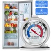 12 Pack Refrigerator Freezer Thermometer Large Dial Fridge Thermometer with