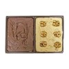 Home Made Creamy Chocolate/Maple English Walnut Fudge - 24 OZ