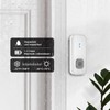 SURFOU Wireless Doorbell Wireless Doorbell 400 m Range Outdoor Waterproof