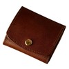 Am De Mas CP-045 Men's Compact Coin Case, Genuine Leather,