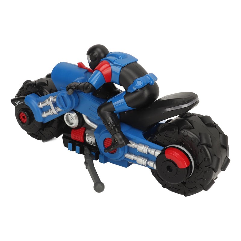 1:10 Scale Remote Control Motorcycle Toy High Speed RC Stunt