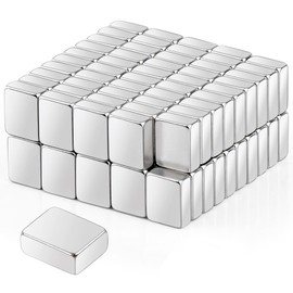16 Pack Neodymium Magnet Bar Magnets,60x10x5MM Rectangular Rare Earth Magnets Heavy Duty Curtain Magnets for Crafts, Refrigerator Magnets for Cabinets Cruise Tool Storage Industrial